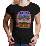 Adventures of Lolo - Video Game Pixel T-Shirts & Retro Gaming Tees! NES, Nintendo, Nintendo Shirts, Pixel, 8-Bit, 80s, 1980s, 1990s, 90s, Retro, Gamer, Lolo, Princess Lala, King Egger, 1989, 1980s, Eggerland, Castle, Puzzle Action, Super Mario Bros, Kari LikeLikes, Men, Women, Tank, Long Sleeved