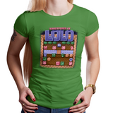 Adventures of Lolo - Video Game Pixel T-Shirts & Retro Gaming Tees! NES, Nintendo, Nintendo Shirts, Pixel, 8-Bit, 80s, 1980s, 1990s, 90s, Retro, Gamer, Lolo, Princess Lala, King Egger, 1989, 1980s, Eggerland, Castle, Puzzle Action, Super Mario Bros, Kari LikeLikes, Men, Women, Tank, Long Sleeved