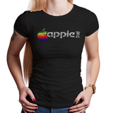 Apple II - Video Game Pixel T-Shirts & Retro Gaming Tees! PC, Computer, 1977, Apple, Apple 2, Apple II, 8-Bit, Floppy Disk, Retro, 70s, 1970s, Personal Computer, Men, Women, Kids, Clothes, Tees