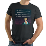 Bad Dudes - Video Game Pixel T-Shirts & Retro Gaming Tees! Video Game Pixel T-Shirts & Retro Gaming Tees! Shop Our Large Collection!  Types: Men's T-Shirts, Women's Tees, Kid's Tees, Hoodies,  Nintendo, NES, Mayor, Fighter, 80s, 1980s, 1988, Arcade, Pixel, President Ronnie, Bad Enough, Bad Dudes, Bad Dude, Beat Em Up, Final Fight, TMNT, Karnov, Ninja Gaiden, Blade, Striker, Kari LikeLikes, Men, Women, Tank, Long Sleeved