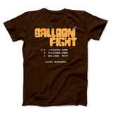 Balloon Fight - Video Game Pixel T-Shirts & Retro Gaming Tees! NES, Nintendo, 8-Bit, Pixel, Retro, 1980s, 80s, Title Screen, Push Start, Geek, Nerd, Japan, Arcade, Balloon Fight, Fighters, Pop, Arcade, 1984, 1986, VS, Action Super Mario, Pixel Retro, Men, Women, Tank, Long Sleeved