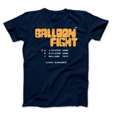 Balloon Fight - Video Game Pixel T-Shirts & Retro Gaming Tees! NES, Nintendo, 8-Bit, Pixel, Retro, 1980s, 80s, Title Screen, Push Start, Geek, Nerd, Japan, Arcade, Balloon Fight, Fighters, Pop, Arcade, 1984, 1986, VS, Action Super Mario, Pixel Retro, Men, Women, Tank, Long Sleeved