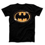 Batman Symbol - Video Game Pixel T-Shirts & Retro Gaming Tees! NES, Nintendo, 8-Bit, Pixel, Retro, 1980s, 80s, Title Screen, Push Start, Geek, Nerd, Japan, Arcade, Balloon Fight, Fighters, Pop, Arcade, 1984, 1986, VS, Action Super Mario, Pixel Retro, Men, Women, Tank, Long Sleeved