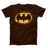 Batman Symbol - Video Game Pixel T-Shirts & Retro Gaming Tees! NES, Nintendo, 8-Bit, Pixel, Retro, 1980s, 80s, Title Screen, Push Start, Geek, Nerd, Japan, Arcade, Balloon Fight, Fighters, Pop, Arcade, 1984, 1986, VS, Action Super Mario, Pixel Retro, Men, Women, Tank, Long Sleeved