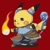 Korramon - Retro and Pixel Video Game T-shirts - Pokemon, Pikachu, Cute, Adorable, Blue, 1996, 2004  PokeBall, Nintendo, Blue, Red, T-Shirts, Game Boy, Switch, Geek, Nerd, Pokeball, Water, Earth, Fire, Aang, Avatar The Last AirBender