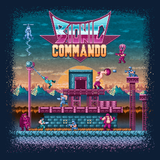 Bionic Commando - Video Game Pixel T-Shirts & Retro Gaming Tees! NES, Nintendo, Nintendo Shirts, Pixel, 8-Bit, 80s, 1980s, 1990s, 90s, Retro, Gamer, Bionic Commando, Capcom, Ladd Spencer, 1988, 1980s, Albatros, Federation Forces, Super Joe, Master D, FF Battalion, Ninja Gaiden, Platformer, Double Dragon, TMNT, Kari LikeLikes, Men, Women, Tank, Long Sleeved