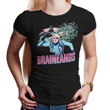 Brainlands - Video Game Pixel T-Shirts & Retro Gaming Tees! - Claptrap, Borderlands, Psycho, Bandit, Crazy, Gun, Finger Gun, Badass, Mashup, Super Metroid, Samus Aran, SNES, Nintendo, Nintendo T-Shirts, Prime, Smash Bros, Super Nintendo, Sexy, Blue, Men, Women, Kids, Clothes, Tees