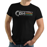 Commodore 64 - Video Game Pixel T-Shirts & Retro Gaming Tees! - Commodore 64, PC, 1982, 80s, 1980s, 8-Bit, Commodore, AmigaOS, Mouse, Keyboard, C64, Best Selling, CBM, Highest Selling, Men, Women, Kids, Clothes, Tees
