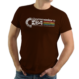 Commodore 64 - Video Game Pixel T-Shirts & Retro Gaming Tees! - Commodore 64, PC, 1982, 80s, 1980s, 8-Bit, Commodore, AmigaOS, Mouse, Keyboard, C64, Best Selling, CBM, Highest Selling, Men, Women, Kids, Clothes, Tees
