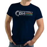 Commodore 64 - Video Game Pixel T-Shirts & Retro Gaming Tees! - Commodore 64, PC, 1982, 80s, 1980s, 8-Bit, Commodore, AmigaOS, Mouse, Keyboard, C64, Best Selling, CBM, Highest Selling, Men, Women, Kids, Clothes, Tees