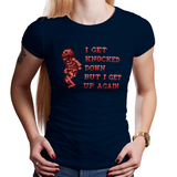 Castle Red Skeleton - Video Game Pixel T-Shirts & Retro Gaming Tees! Gamer, Nes, Nintendo, 80s, Pixel, 8-Bit, Mashup, Castlevania, Simon, Vampire Killer, Dracula, 1986, Chumbawamba, Tubthumping, Music, I Get Knocked Down But I Get Up Again, Kari LikeLikes, Women, Men, Kids, Cotton, Tank, Long Sleeved, Shirt