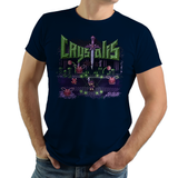 Crystalis - Video Game Pixel T-Shirts & Retro Gaming Tees! Gamer, Nes, Nintendo, 80s, Pixel, 8-Bit, 1980s, Nerd, Crystalis, SNK, Action Adventure, 1990, 90s, Draygonia Empire, Simea, Mesia, Post Apocalyptic, Dyna, Ninja Gaiden Kari, LikeLikes, Women, Men, Kids, Cotton, Tank, Long Sleeved, Shirt