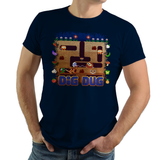 Dig Dug - Video Game Pixel T-Shirts & Retro Gaming Tees! NES, Nintendo, Nintendo Shirts, Pixel, 8-Bit, 80s, 1980s, 1990s, 90s, Retro, Pixel Retro, Dig Dug, Namco, Maze, Taizo Hori, Pookas, Fygars, Galaga, Mr Driller, 1982, Kari LikeLikes, Women, Men, Kids, Cotton, Tank, Long Sleeved, Shirt