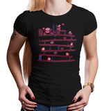 Donkey Kong - Video Game Pixel T-Shirts & Retro Gaming Tees! Pixel, Retro, Sprite, Nes, 8-Bit, Donkey Kong, DK, Pauline, Mario, Luigi, Mario Bros, Platformer, Donkey Kong Country, Super Mario Bros, Nintendo, NES, 1981, 1980s, Arcade, Kari LikeLikes, Women, Men, Kids, Cotton, Tank, Long Sleeved, Shirt