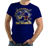 The Sickness - Retro and Pixel Video Game T-shirts - NES, Nintendo, Nintendo Shirts, Pixel, 8-Bit, 80s, 1980s, 1990, Dr. Mario, Doctor, Virus, Medicine, Sick, Puzzle Action, The Sickness, Music, Quote, Smash, Capsule, Disturbed, LikeLikes, Videogame, Games, Gamer, Best, Women, Men, T-Shirt, Tee, Slim Fit, Tank Top, Long Sleeve