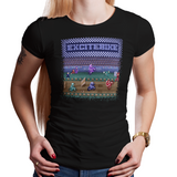 Excitebike - Retro and Pixel Video Game T-shirts - NES, Nintendo, Nintendo Shirts, Pixel, 8-Bit, 80s, 1980s, Excitebike, Bike, Motorbike, Dirtbike, Racing Game, Racer, Championship, Arcade, Mario Kart, FZero, MK64, Excite Truck, LikeLikes, Videogame, Games, Gamer, Best, Women, Men, T-Shirt, Tee, Slim Fit, Tank Top, Long Sleeve