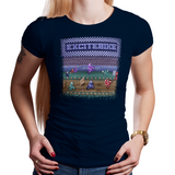 Excitebike - Retro and Pixel Video Game T-shirts - NES, Nintendo, Nintendo Shirts, Pixel, 8-Bit, 80s, 1980s, Excitebike, Bike, Motorbike, Dirtbike, Racing Game, Racer, Championship, Arcade, Mario Kart, FZero, MK64, Excite Truck, LikeLikes, Videogame, Games, Gamer, Best, Women, Men, T-Shirt, Tee, Slim Fit, Tank Top, Long Sleeve
