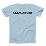 Copy of Famicom Computer Black Text On Blue