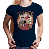 Float Circus - Retro and Pixel Video Game T-shirts - It, Pennywise, Cuphead, Circus, Xbox, Shooter, Mugman, Clown, T-Shirt, Women, Men, Game, Geek, Nerd, Movie Game Mashup, Animation, Popcorn