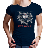 Pew Pew Yaga - Retro and Pixel Video Game T-shirts - Vintage, Cartoon Style, 1930s, Cuphead, The Devil, Run and Gun, Shooter, Gamer, Animation, Xbox, Mug. John Wick, Baby Yaga, Film, Action, Movie, Keanu Reeves, Poster, John Wick, Mugman, Action, Film, Movie Poster, Guns, Women, Men, Kids