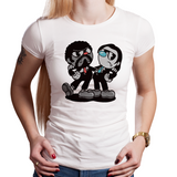 Pulp Head - Video Game Pixel T-Shirts & Retro Gaming Tees! Pulp Fiction, Movie, 90s, Jules, Vincent Vega, Movie, Film, Mashup Cuphead, Xbox, Mugman, Shooter, Xbox, The Devil, Gamer, Cartoon, 1930s, Say What Again, 