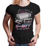 8-Bit Retro Gaming - Retro Wave, Black, Geek, Nerd, Birthday Gift, NES, Nintendo, 1985, Japan, Japanese, Mario Bros, Super Mario, Princess, Bowser, Punch Out, Final Fantasy, Metroid, Samus Aran, Contra, 8Bit, Duck Hunt, TMNT, Friday the 13th, Tetris