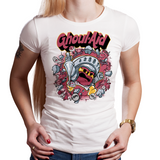 Ghoul Aid N Ghosts - Retro and Pixel Video Game T-shirts - Nintendo, NES, Kool Aid, Drink, Ghouls N Ghosts, Goblins, Knight Arthur, Parody, Wall, Ghosts, Halloween, Demons, Zombie, Money Bag, Horror, 80s, 1990s, 80s, Gamer, Mash Up, 90s, Arcade, Videogame, Games, Gamer, Best, Women, Men, T-Shirt, Tee, Slim Fit, Tank Top, Long Sleeve
