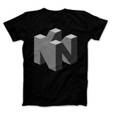 64 Logo Gray On Black