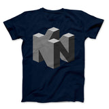 64 Logo Gray On Black