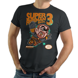 PixelRetro is your best destination for Video Game T-Shirts for Men and Women. Unisex Tee with a great fit. Gordon Freeman from Half Life 2 in his best Mash up on a Grey, Gray T-Shirt. Smashed into a Super Mario Bros 3 Box Art design with Steam and Source Engine. Part of the NES, Nintendo for a unique look. Online shop only. Soft, durable and high quality cotton. Art By Angdzu.
