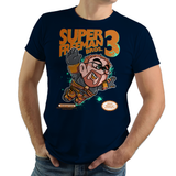 PixelRetro is your best destination for Video Game T-Shirts for Men and Women. Unisex Tee with a great fit. Gordon Freeman from Half Life 2 in his best Mash up on a Black or Navy Blue T-Shirt. Smashed into a Super Mario Bros 3 Box Art design with Steam and Source Engine. Part of the NES, Nintendo for a unique look. Online shop only. Soft, durable and high quality cotton. Art By Angdzu.