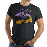 Infinitelands - Video Game Pixel T-Shirts & Retro Gaming Tees! - Claptrap, Borderlands, Psycho, Bandit, Crazy, Gun, Finger Gun, Badass, Mashup, Space, Sci-Fi, Science Fiction, Comic, Superhero, Titan, Space, Infinity, Gems, Stones, Gauntlet, Infinite, Men, Women, Kids, Clothes, Tees