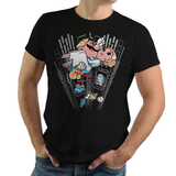 Jump of Freedom - Video Game Pixel T-Shirts & Retro Gaming Tees! - Star Wars, Princess Leia, Luke Skywalker, Death Star, Swing, Death Star Swing, Cute, Adorable, Darth Vader, Han Solo, Movie, Film, Mashup, Super Mario Bros, NES, Nintendo, Castle, Princess Peach, Toad, Nintendo T-Shirts, Pixel, Funny, Bowser, Yoshi, Super Mario, Smash, Kids, Cute, Adorable, Women, Men, Kids, Long Sleeve, T-Shirt, Tee, Short Sleeved, Tank Top, Summer
