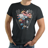 Jump of Freedom - Video Game Pixel T-Shirts & Retro Gaming Tees! - Star Wars, Princess Leia, Luke Skywalker, Death Star, Swing, Death Star Swing, Cute, Adorable, Darth Vader, Han Solo, Movie, Film, Mashup, Super Mario Bros, NES, Nintendo, Castle, Princess Peach, Toad, Nintendo T-Shirts, Pixel, Funny, Bowser, Yoshi, Super Mario, Smash, Kids, Cute, Adorable, Women, Men, Kids, Long Sleeve, T-Shirt, Tee, Short Sleeved, Tank Top, Summer