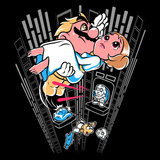 Jump of Freedom - Video Game Pixel T-Shirts & Retro Gaming Tees! - Star Wars, Princess Leia, Luke Skywalker, Death Star, Swing, Death Star Swing, Cute, Adorable, Darth Vader, Han Solo, Movie, Film, Mashup, Super Mario Bros, NES, Nintendo, Castle, Princess Peach, Toad, Nintendo T-Shirts, Pixel, Funny, Bowser, Yoshi, Super Mario, Smash, Kids, Cute, Adorable, Women, Men, Kids, Long Sleeve, T-Shirt, Tee, Short Sleeved, Tank Top, Summer