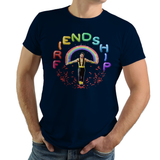 Friendship - Video Game Pixel T-Shirts & Retro Gaming Tees! Gamer, Mortal Kombat II, Friendship, Fatality, Babality, Shang Tsung, Kung Lao, Liu Kang, Johnny Cage, Scorpion, Sub Zero, Outworld, Goro, Shao Kahn, SNES, Arcade, 1993, Kari LikeLikes, Women, Men, Kids, Cotton, Tank, Long Sleeved, Shirt