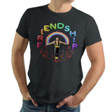 Friendship - Video Game Pixel T-Shirts & Retro Gaming Tees! Gamer, Mortal Kombat II, Friendship, Fatality, Babality, Shang Tsung, Kung Lao, Liu Kang, Johnny Cage, Scorpion, Sub Zero, Outworld, Goro, Shao Kahn, SNES, Arcade, 1993, Kari LikeLikes, Women, Men, Kids, Cotton, Tank, Long Sleeved, Shirt