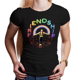 Friendship - Video Game Pixel T-Shirts & Retro Gaming Tees! Gamer, Mortal Kombat II, Friendship, Fatality, Babality, Shang Tsung, Kung Lao, Liu Kang, Johnny Cage, Scorpion, Sub Zero, Outworld, Goro, Shao Kahn, SNES, Arcade, 1993, Kari LikeLikes, Women, Men, Kids, Cotton, Tank, Long Sleeved, Shirt