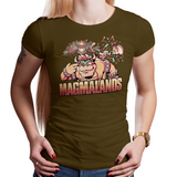 Magmalands - Video Game Pixel T-Shirts & Retro Gaming Tees! - Claptrap, Borderlands, Psycho, Bandit, Crazy, Gun, Finger Gun, Badass, Mashup, Super Mario, Bowser, Princess Peach, Magma, Lava, SMB, Mario Bros, King Koopa, Nintendo, SNES, SMW, Geek, Men, Women, Kids, Clothes, Tees