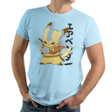 Bendermon - Retro and Pixel Video Game T-shirts - Pokemon, Pikachu, Cute, Adorable, Blue, 1996, 2004  PokeBall, Nintendo, Blue, Red, T-Shirts, Game Boy, Switch, Geek, Nerd, Pokeball, Water, Earth, Fire, Aang, Avatar The Last AirBender