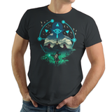 Wild Adventurer - Retro and Pixel Video Game T-shirts - Zelda, Legend of Zelda, TLOZ, Ganon, Hyrule, Princess Zelda, A Link to the Past, Ocarina of Time, The Wind Waker, Twilight Princess, Skyward Sword, BOTW, Breath of the Wild, SNES, NES, Nintendo, Switch, N64, Nintendo 64, Wild, Triforce, Nerd, Gamer, Geek, Switch, Men, Women, Kids, Adventure