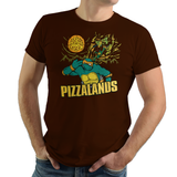 Pizzalands - Video Game Pixel T-Shirts & Retro Gaming Tees! Borderlands, Mashup, Claptrap, Box Art, FPS, Shooter, Bandits, Psycho, Badass, TMNT, Ninja Turtles, Michelangelo, Mikey, Pizza, Leonardo, Donatello, Raphael, Cowabunga, Splinter, Shredder, Green, Men, Women, Kids, Clothes, Tees
