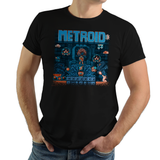 Metroid - Video Game Pixel T-Shirts & Retro Gaming Tees! Gamer, NES, Nintendo, Nintendo Shirts, Pixel, 8-Bit, 80s, 1980s, 1990s, 90s, Retro, Gamer, Metroid, Samus Aran, Varia Suit, Space Pirates, Kraid, Ridley, Mother Brain, 1986, 1980s, Action Adventure, Morph Ball, Screw Attack, Bounty Hunter, Super Metroid, Metroid Prime, Kari LikeLikes, Men, Women, Tank, Long Sleeved