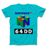 64DD 64 Logo On Aqua