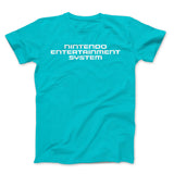 NES Text White on Blue