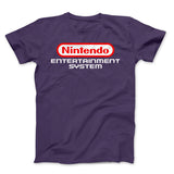 NES Logo White Text on Colors