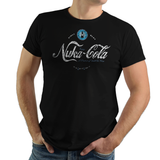 Nuka Cola - Video Game Pixel T-Shirts & Retro Gaming Tees! Fallout, Post Apocalyptic, Vault Tec, Pip Boy, Vault Boy, Nuclear Bomb, RPG, Action, Nuka Cola, Vats, Commonwealth, Boston, Nuke, Summer, Coke, Geek, Nerd, Retro, Texture, Vats, Fallout 4, Fallout 5, Men, Women, Kids, Clothes, Tees
