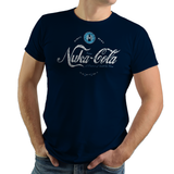 Nuka Cola - Video Game Pixel T-Shirts & Retro Gaming Tees! Fallout, Post Apocalyptic, Vault Tec, Pip Boy, Vault Boy, Nuclear Bomb, RPG, Action, Nuka Cola, Vats, Commonwealth, Boston, Nuke, Summer, Coke, Geek, Nerd, Retro, Texture, Vats, Fallout 4, Fallout 5, Men, Women, Kids, Clothes, Tees