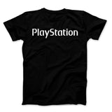 PS Text Logo on Black