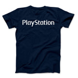 PS Text Logo on Black
